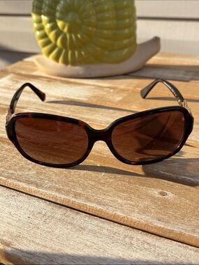 Coach Dark Tortoise Sunglasses